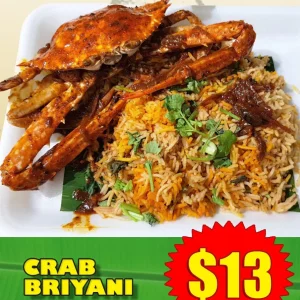 Crab Briyani